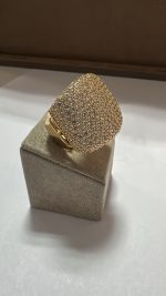 Anel Quadrado Micro Zircônia - Image 3