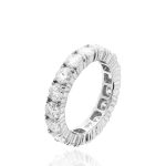 Anel em Prata Micro Zircônia