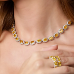 Gargantilha Riviera Pedra Amarela