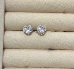 brinco coração cristal cravejado - Image 3